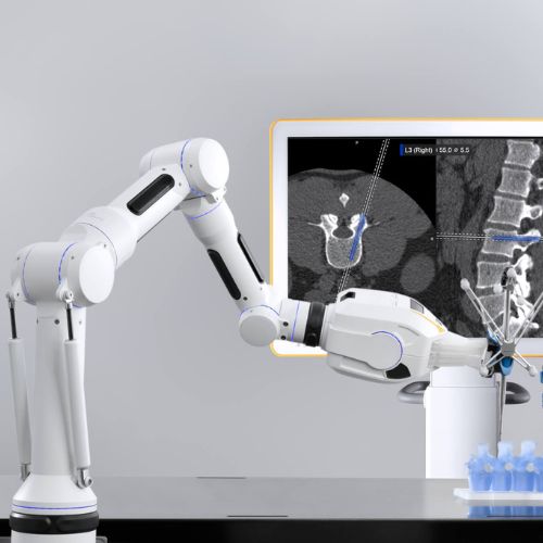 Robotic Arm Microscope with 4K 3D Exoscope